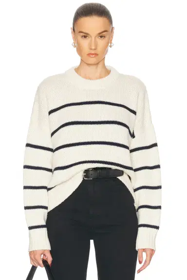 Jenni Kayne Chloe Crewneck Sweater | Thumbnail 1 Jenni Kayne Chloe Crewneck Sweater | Thumbnail 1