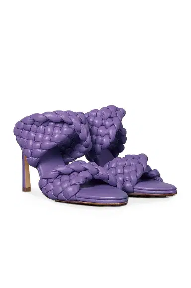 Bottega Veneta Padded Woven Leather Sandals | Thumbnail 2