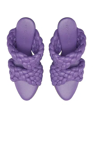 Bottega Veneta Padded Woven Leather Sandals | Thumbnail 4