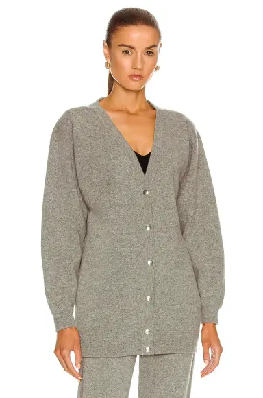Alaïa Regular Relaxed Fit Cardigan | Thumbnail 2