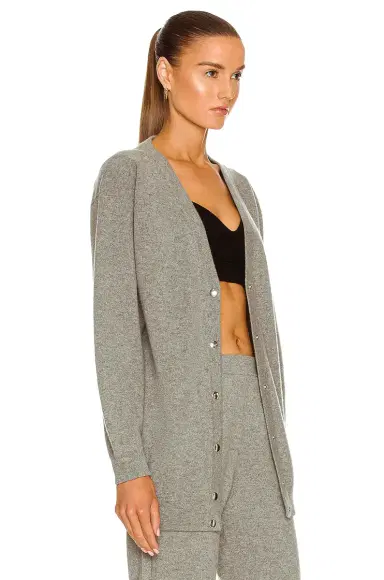 Alaïa Regular Relaxed Fit Cardigan | Thumbnail 3