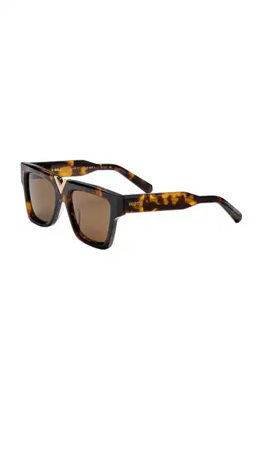 Valentino Garavani V Gold Sunglasses | Thumbnail 2