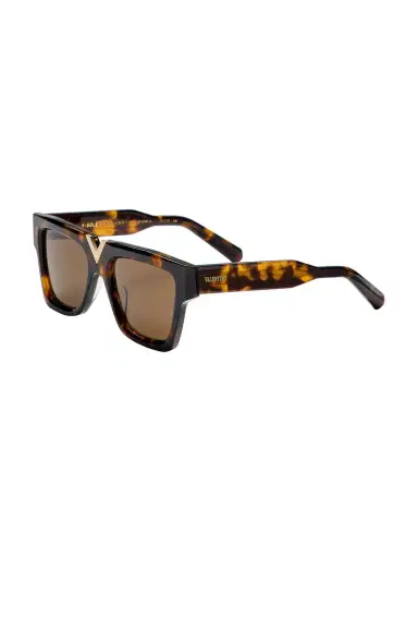 Valentino Garavani V Gold Sunglasses | Thumbnail 4