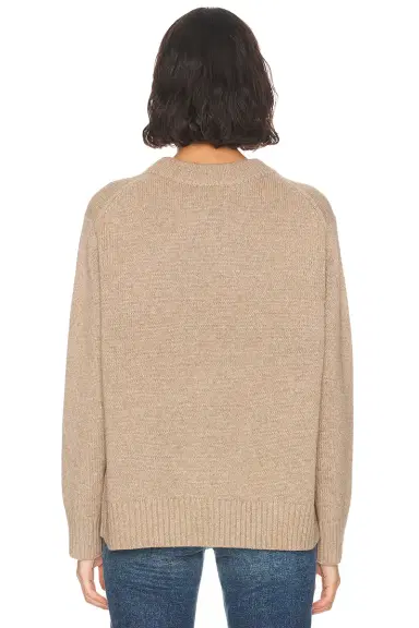 Jenni Kayne Cashmere Oversized Crewneck Sweater | Thumbnail 3