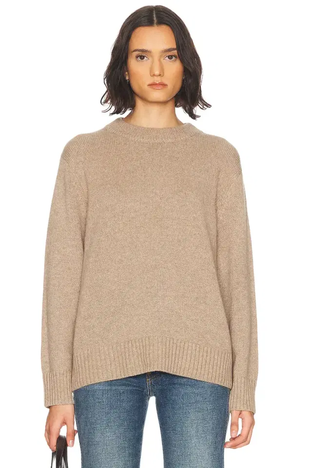Jenni Kayne Cashmere Oversized Crewneck Sweater
