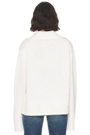 Jenni Kayne Cashmere Phoebe Polo Sweater | Thumbnail 3 Jenni Kayne Cashmere Phoebe Polo Sweater | Thumbnail 3