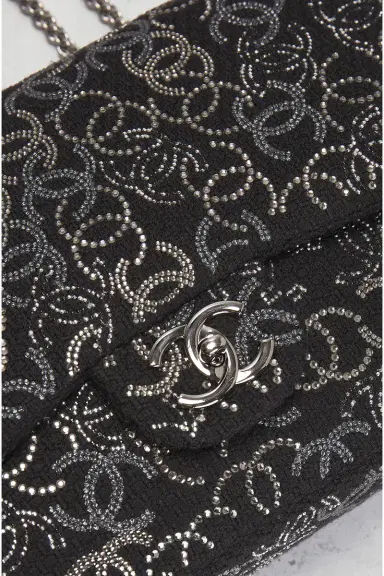 chanel Chanel Paris-Shanghai Pudong Strass Flap Bag | Thumbnail 5 chanel Chanel Paris-Shanghai Pudong Strass Flap Bag | Thumbnail 5
