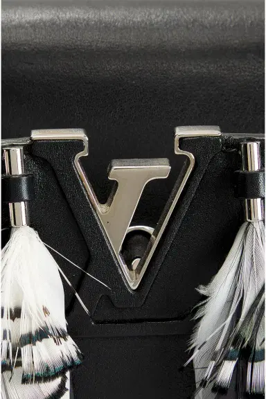 FWRD Renew Louis Vuitton Feather Capucines BB Handbag | Thumbnail 8 FWRD Renew Louis Vuitton Feather Capucines BB Handbag | Thumbnail 8