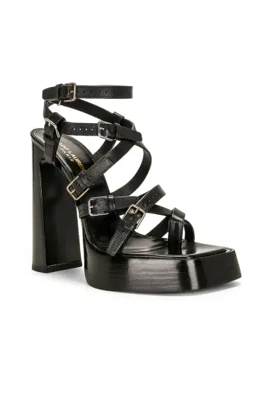 Saint Laurent Strappy Sandal | Thumbnail 2 Saint Laurent Strappy Sandal | Thumbnail 2