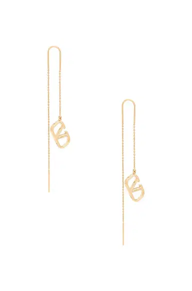 Valentino Garavani VLogo Dangle Earrings | Thumbnail 1