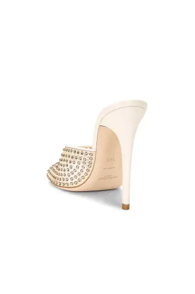 Saint Laurent Blonde Mule Sandal | Thumbnail 3 Saint Laurent Blonde Mule Sandal | Thumbnail 3