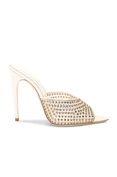Saint Laurent Blonde Mule Sandal | Thumbnail 1 Saint Laurent Blonde Mule Sandal | Thumbnail 1