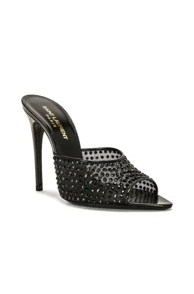 Saint Laurent Blonde Mule Sandal | Thumbnail 2 Saint Laurent Blonde Mule Sandal | Thumbnail 2
