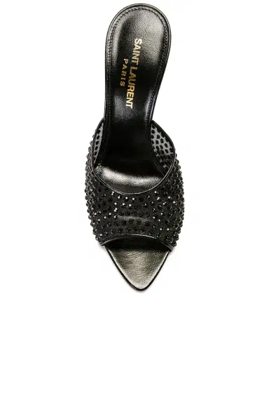Saint Laurent Blonde Mule Sandal | Thumbnail 4 Saint Laurent Blonde Mule Sandal | Thumbnail 4