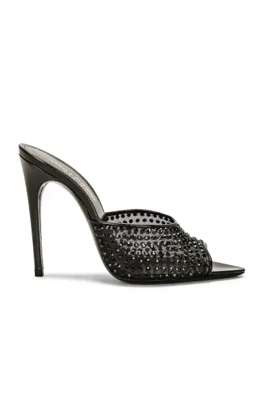 Saint Laurent Blonde Mule Sandal | Thumbnail 1 Saint Laurent Blonde Mule Sandal | Thumbnail 1