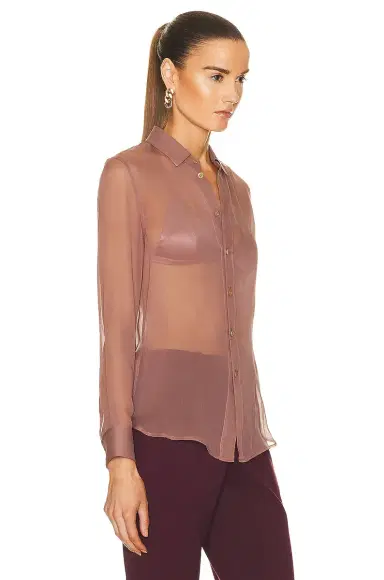 Saint Laurent Silk Blouse | Thumbnail 2 Saint Laurent Silk Blouse | Thumbnail 2