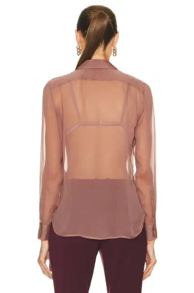 Saint Laurent Silk Blouse | Thumbnail 3 Saint Laurent Silk Blouse | Thumbnail 3