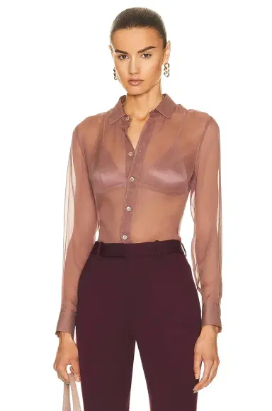 Saint Laurent Silk Blouse | Thumbnail 1 Saint Laurent Silk Blouse | Thumbnail 1