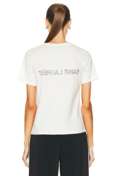 Saint Laurent Logo T-shirt | Thumbnail 3