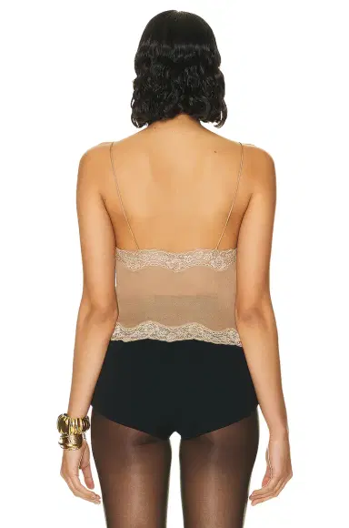 Saint Laurent Sheer Tank Top | Thumbnail 3 Saint Laurent Sheer Tank Top | Thumbnail 3
