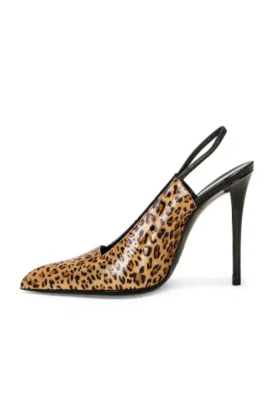 Saint Laurent Raven Slingback Pump | Thumbnail 5