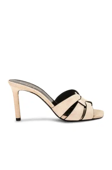 Saint Laurent Tribute Mule Sandal | Thumbnail 1 Saint Laurent Tribute Mule Sandal | Thumbnail 1