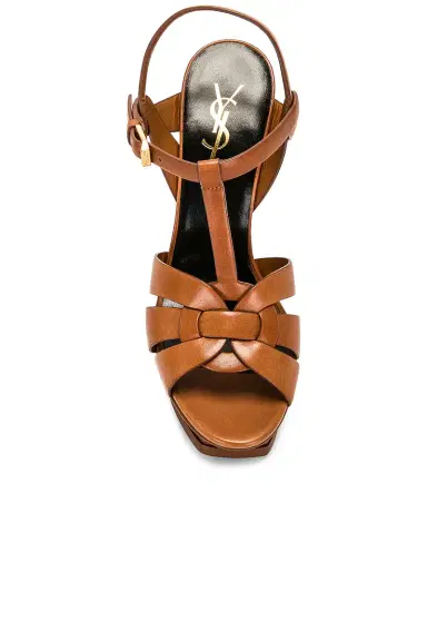 Saint Laurent Tribute Platform Sandal | Thumbnail 4 Saint Laurent Tribute Platform Sandal | Thumbnail 4