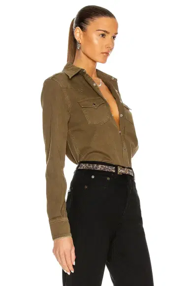 Saint Laurent Denim Shirt | Thumbnail 3