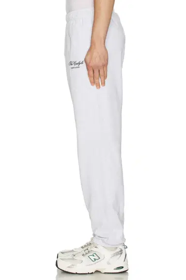 Sporty & Rich x Hotel Carlyle Script Sweatpant | Thumbnail 5