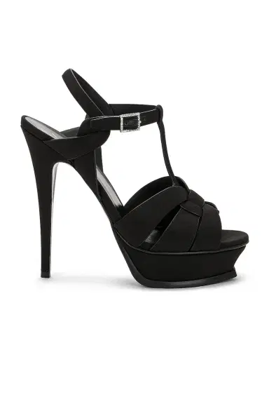 Saint Laurent Tribute Platform Sandal | Thumbnail 1 Saint Laurent Tribute Platform Sandal | Thumbnail 1