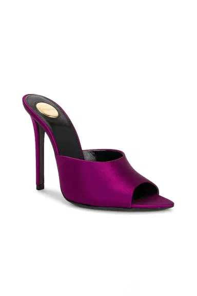 Saint Laurent Goldie Mule Sandal | Thumbnail 2 Saint Laurent Goldie Mule Sandal | Thumbnail 2