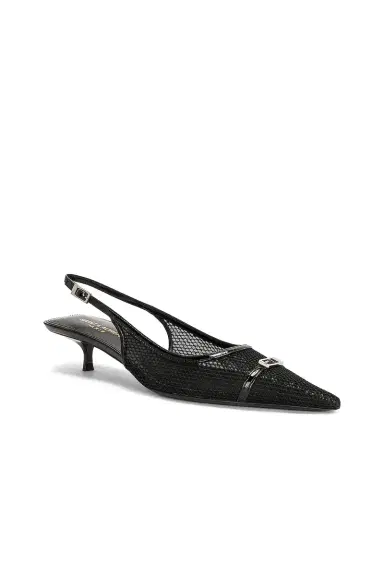Saint Laurent Oxalis Slingback Buckle Pump | Thumbnail 2 Saint Laurent Oxalis Slingback Buckle Pump | Thumbnail 2