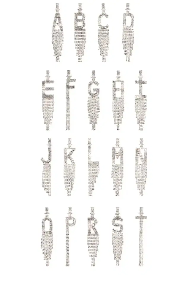 retrofete Alphabet Earring