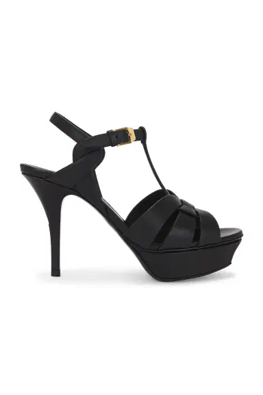 Saint Laurent Tribute Platform Sandal | Thumbnail 1 Saint Laurent Tribute Platform Sandal | Thumbnail 1