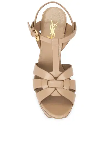 Saint Laurent Tribute Platform Sandal | Thumbnail 4 Saint Laurent Tribute Platform Sandal | Thumbnail 4