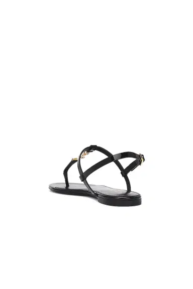 Saint Laurent Cassandra Flat Sandal | Thumbnail 3 Saint Laurent Cassandra Flat Sandal | Thumbnail 3