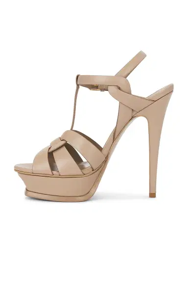 Saint Laurent Tribute Platform Sandal | Thumbnail 5 Saint Laurent Tribute Platform Sandal | Thumbnail 5