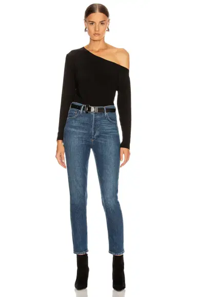 Norma Kamali x Lifestyle Long Sleeve Drop Shoulder Top | Thumbnail 4 Norma Kamali x Lifestyle Long Sleeve Drop Shoulder Top | Thumbnail 4