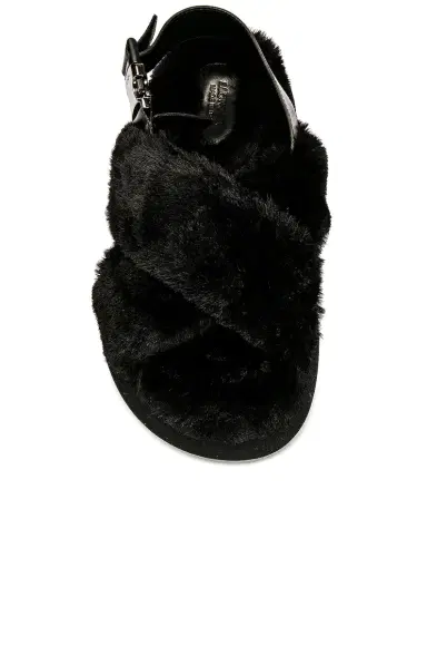 Moncler Solarisse Faux Fur Sandal | Thumbnail 4