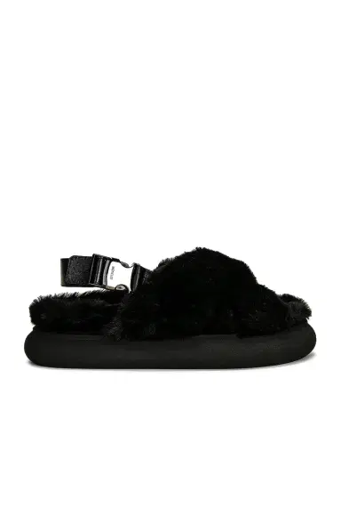 Moncler Solarisse Faux Fur Sandal | Thumbnail 1