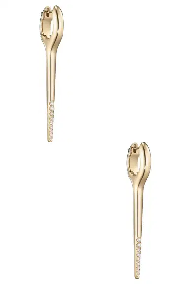 Melissa Kaye Lola Medium Needle Earrings | Thumbnail 1