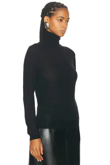 Saint Laurent Turtleneck Top | Thumbnail 2