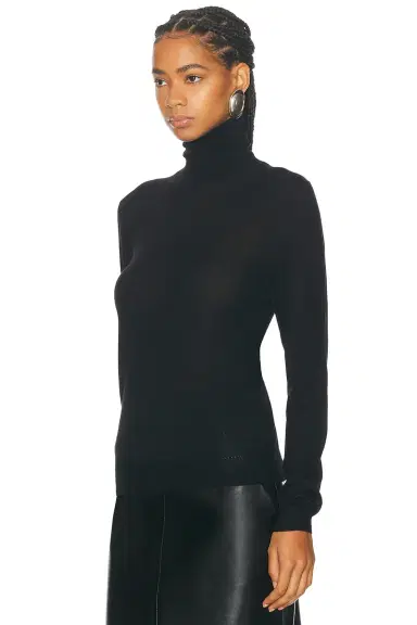 Saint Laurent Turtleneck Top | Thumbnail 3