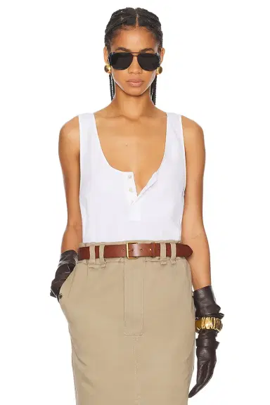 Saint Laurent Tank Top | Thumbnail 1 Saint Laurent Tank Top | Thumbnail 1