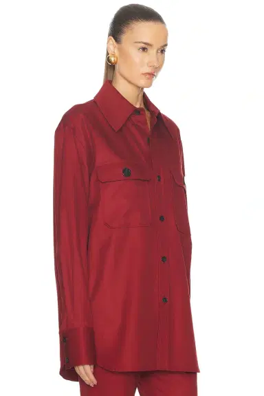 Saint Laurent Button Up Top | Thumbnail 2