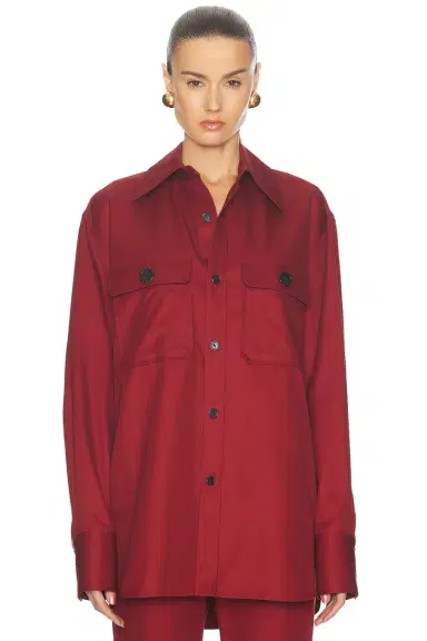 Saint Laurent Button Up Top | Thumbnail 1