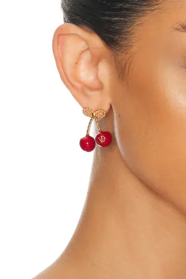Valentino Garavani Chez Earrings | Thumbnail 2 Valentino Garavani Chez Earrings | Thumbnail 2