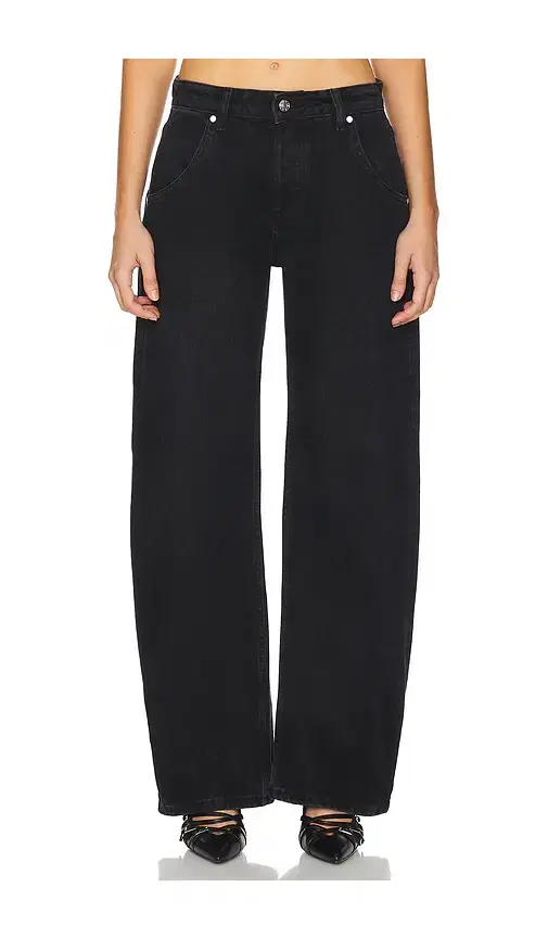 EB Denim Enzo Mid Rise Barrel Jeans
