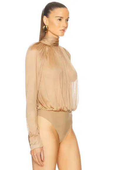 Saint Laurent Long Sleeve Bodysuit | Thumbnail 3