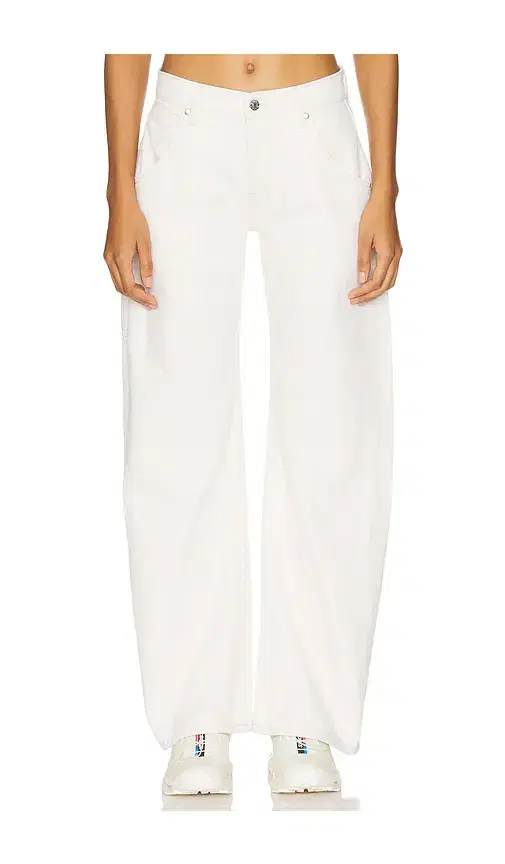 EB Denim Enzo Mid Rise Carpenter Wide Leg Jeans